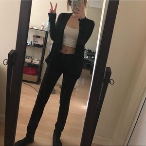 Black Sheer Cardigan Size S